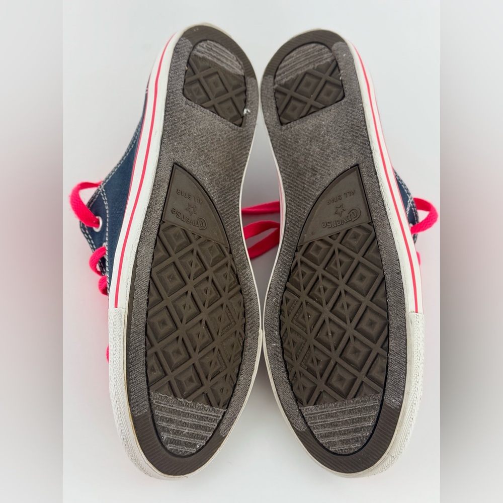 Converse All Star Women's Low Top Canvas Dainty Ox Athletic Navy Sneakers Size 9 - Picture 10 of 12